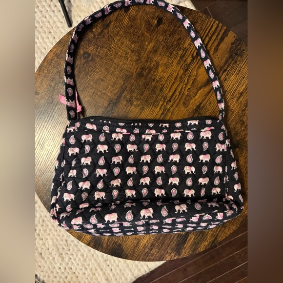 Like New Vera Bradley Shoulder Bag - Elephant Print - Picture 7 of 8